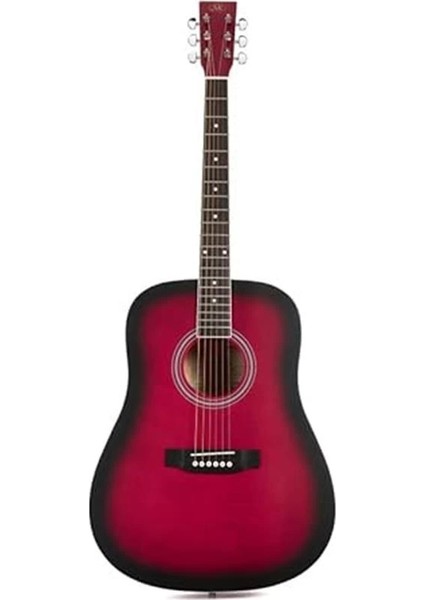 SD104RDS Akustik Gitar (Kırmızı)