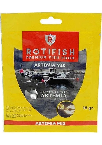 Artemia Mix 18 G Balık Yemi