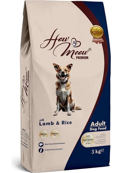 Yetişkin Köpek Maması Kuzulu 3 kg