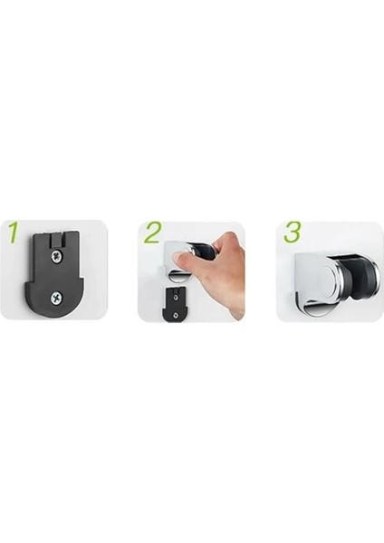 Duş Başlığı Tutucu Braket – Ayarlanabilir Açılı & Yüksekliği Ayarlanabilir, Vidalı Abs fırsatları