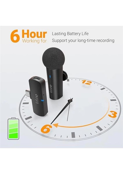 IPHONE15 (Usb C)/android Telefon/tablet Için Kablosuz Yaka Yaka Mikrofon, Akülü Kondenser indirimleri