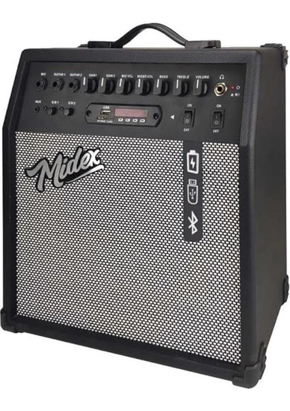 MGA-50USB-BT Elektro Gitar Amfisi 50 Watt USB Bluetooth Şarjlı 4 Girişli modelleri