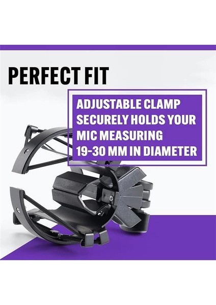 Sahnede MY-420 Stüdyo Mikrofon Şok Dağı