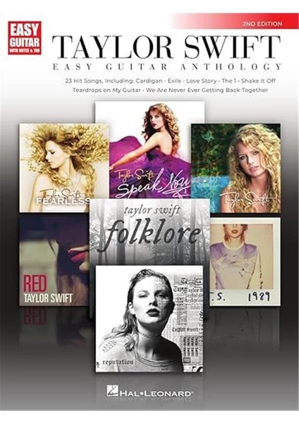 Taylor Swift - Easy Guitar Anthology: 2nd Edition