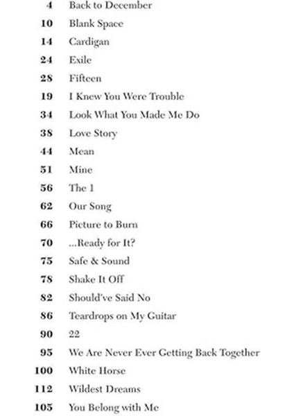 Taylor Swift - Easy Guitar Anthology: 2nd Edition fırsatları