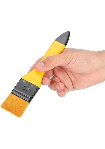 Turuncu Resim Seti Sanatçı Fırça Yağlı Akrilik Suluboya Fırça Set 7 Parça indirimleri