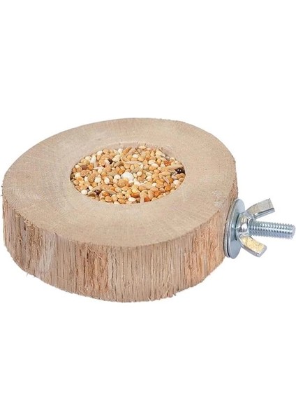 X-Perk Doğal Ağaç Kuş Tüneği ve Yemlik