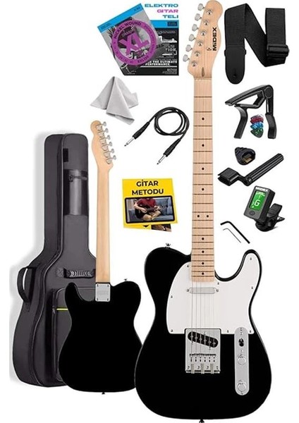 TLX-50WB Tele Kasa Maple Klavye 2 Single-Coil Manyetik Elektro Gitar fiyatları