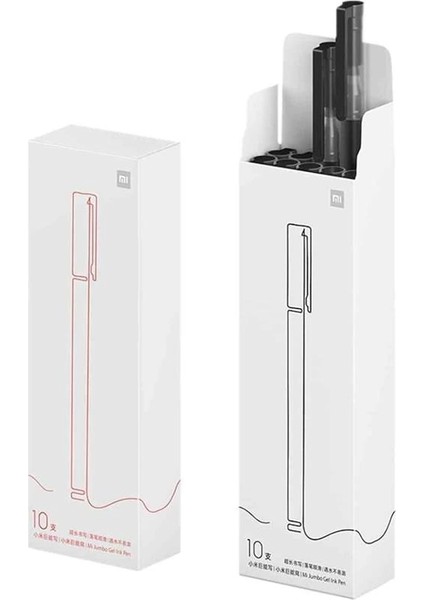 Mi High-Capacity Jel Kalem (10'lu Paket) indirimleri