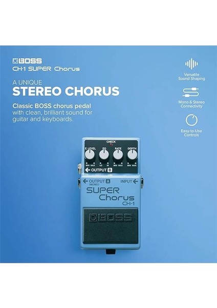 Ch-1 Stereo Süper Chorus fiyatları