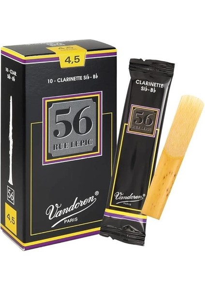 CR5025 Bb Klarnet 56 Rue Lepic (Kalınlık 2,5) 10 Adet Sağlamlık 4.5