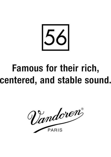 CR5025 Bb Klarnet 56 Rue Lepic (Kalınlık 2,5) 10 Adet Sağlamlık 4.5 modelleri