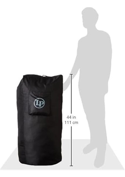Lp LP542-BK Conga Çanta Fits All, 27,5" x 38" x 18", Dolgusuz, Omuz Malzemeli, Dış indirimleri