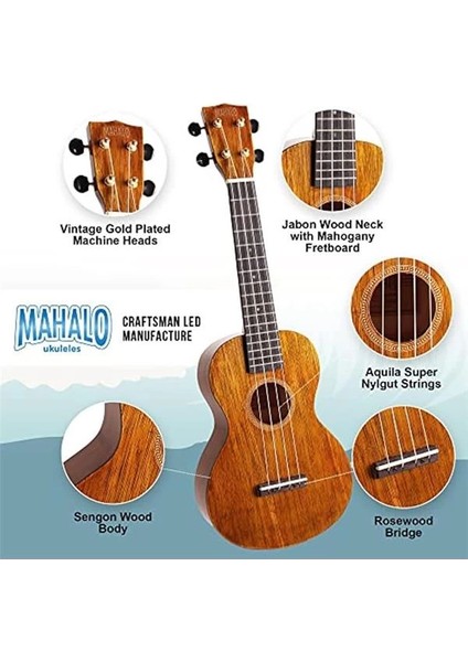 Hano Series Concert Ukulele (Vintage Natural) fiyatları