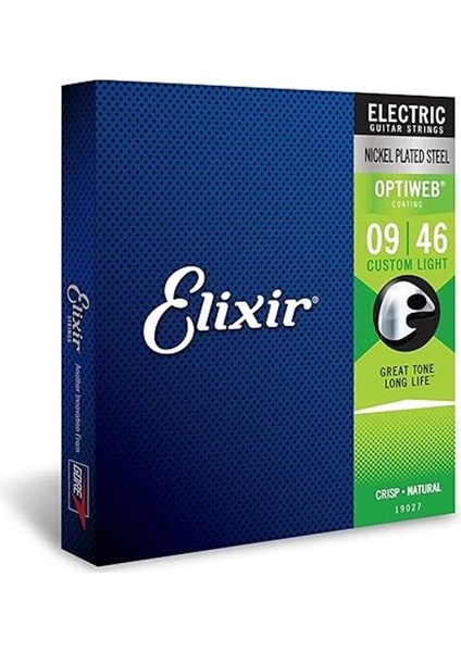19027 Optiweb Custom Light Elektro Gitar Teli (9-46)