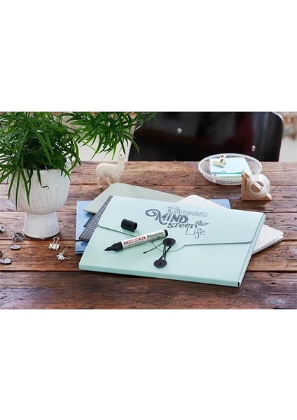 21 Ecoline Permanent Markör, 4'lü Set, Karışık Renkler, Yuvarlak Uç, Yeniden Doldurulabilir modelleri