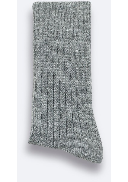 Erkek Antrasit Fitilli Soket Çorap A52Y8504