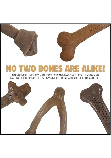 Barkbone Köpek Çiğneme Kemiği (Small) – Nane Aromalı, Bitmeyen Dayanıklı Oyuncak – Alerjensiz, Diş