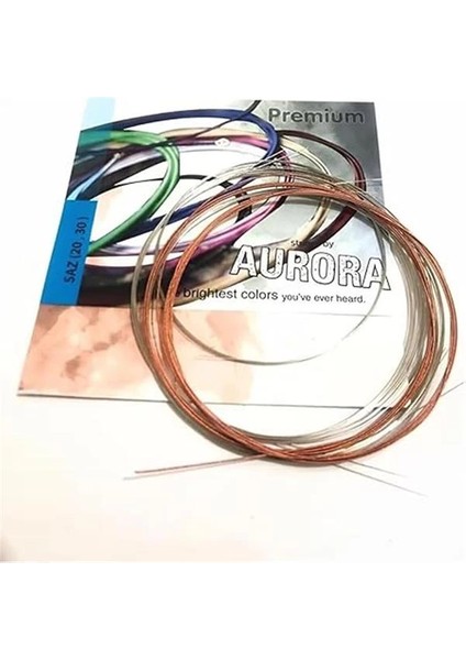 Aurora Premium Bakır Bamlı Saz Teli Uzun Sap 0.20 fiyatları