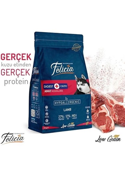 Az Tahıllı 15 kg Yetişkin Kuzulu M/large Breed Hypoallergenic Köpek Maması fiyatları