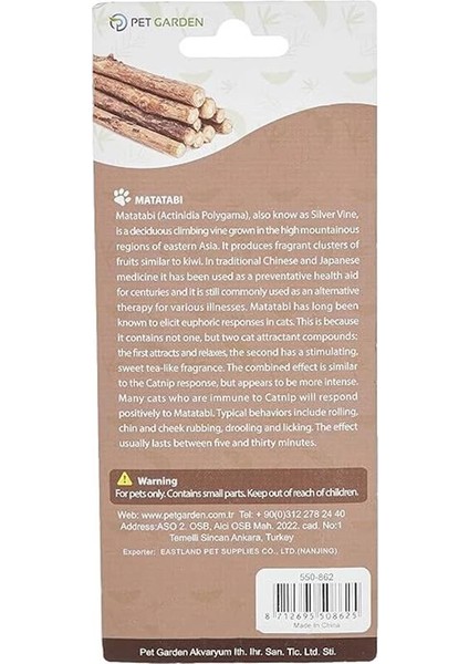Eastland Matatabi 12 cm 5li Kedi Stick fiyatları