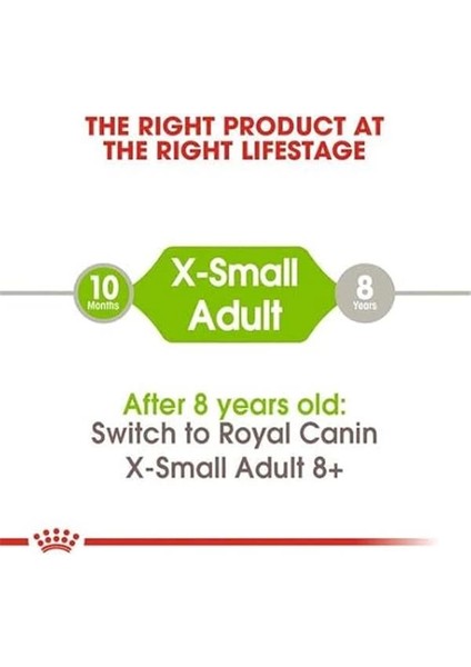 Xsmall Adult Yetişkin Köpek Maması 3 kg