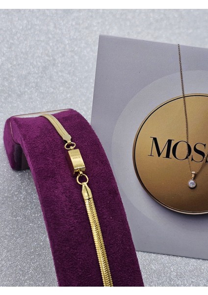 Xuping Külçe Modelli Çelik Altın Renk Bileklik fırsatları