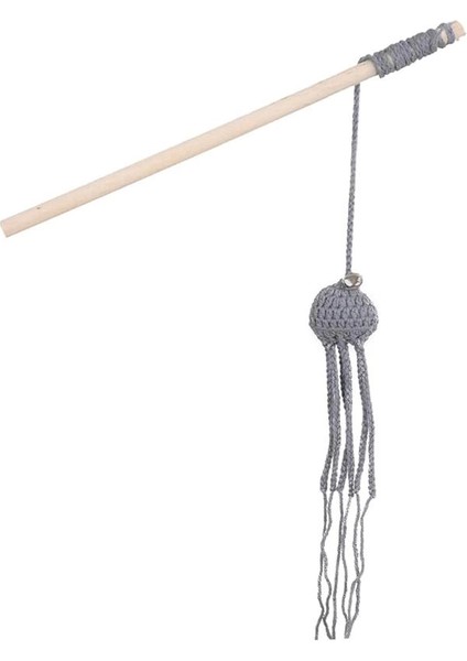 X-Perk Kedi Oynatma Oltası Ahtapot Kedi Oynatma Olta Kedi Oyuncak El Örgüsü fırsatları