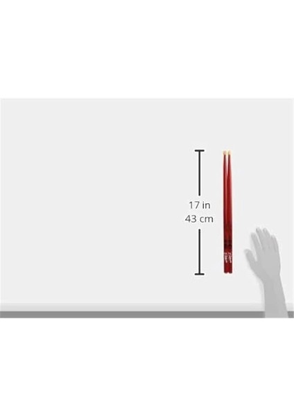 Artist Serisi Hickory Drumsticks - Josh Dun - Wood Tip - Kırmızı fiyatları