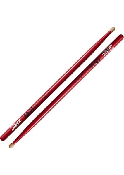Artist Serisi Hickory Drumsticks - Josh Dun - Wood Tip - Kırmızı modelleri