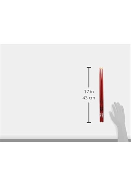 Artist Serisi Hickory Drumsticks - Josh Dun - Wood Tip - Kırmızı fırsatları