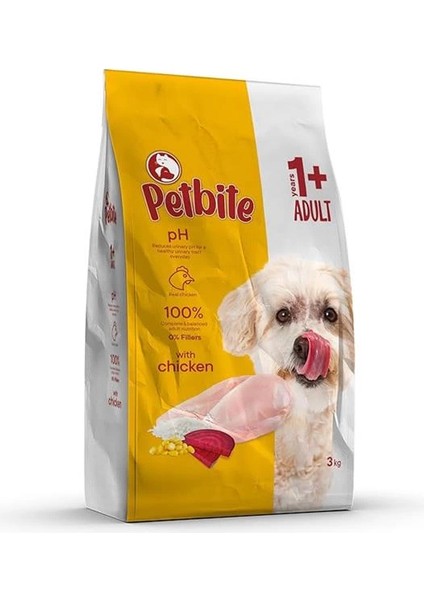 Kısırlaştırılmış Yetişkin Köpekler Için Tavuk Etli Kuru Köpek Maması (3 Kg, Tavuk)