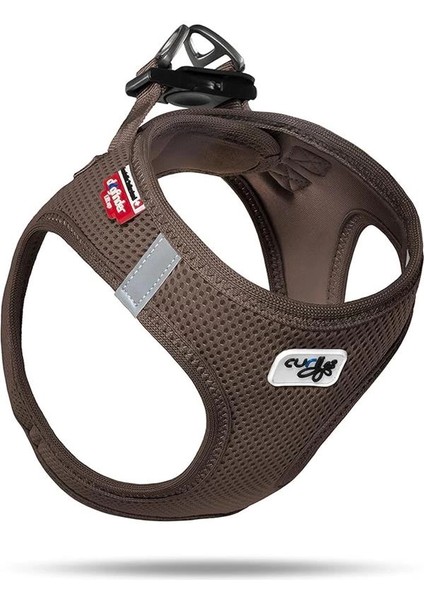 Air-Mesh Köpek Göğüs Tasması Kahve (Xxs)