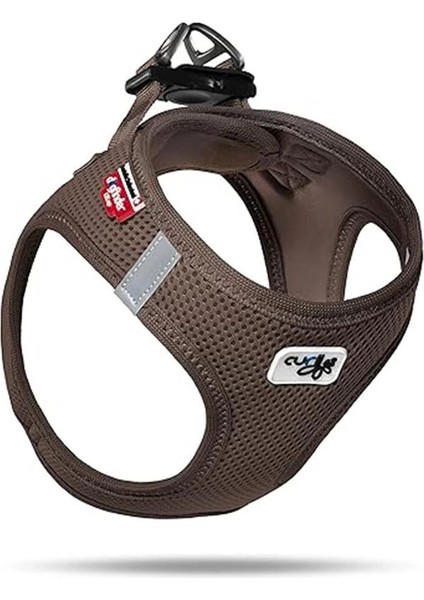 Air-Mesh Köpek Göğüs Tasması Kahve (Xxs)