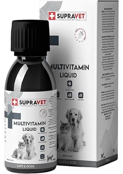 Kedi Köpek Sağlığı Için Multi Vitamin Sıvı Damla 100 ml modelleri