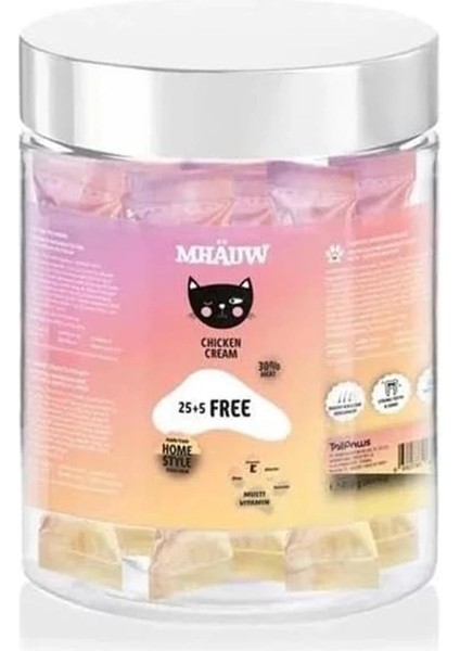 Mhäuw Multi Vitamin Sıvı Kedi Ödülü 15GR 30LU