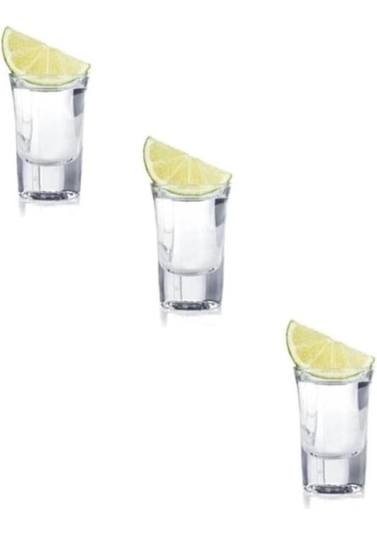 Paşabahçe 52174 Boston Shot Bardak 3 Lü - Tekila Bardağı