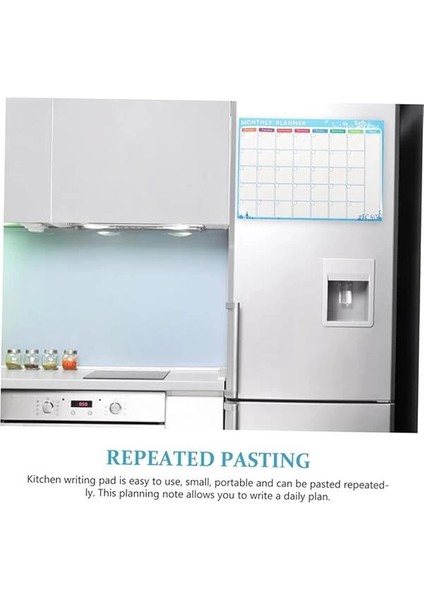 ® Mıknatıslı Aylık Planlayıcı | Kalem Hediyeli | 35X50CM | Magnet Buzdolabı Beyaz Tahta Not Alma fiyatları