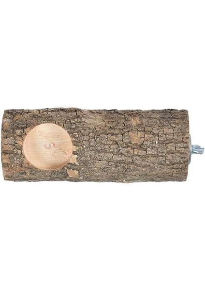 Doğal Ağaç Kuş Tüneği ve Yemlik Kütük Tünek Yemlikli Tünek Uzunluk 15 cm modelleri