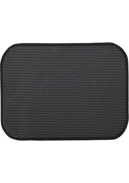 Elekli Kedi Tuvalet Önü Paspası 90 x 59 cm Gri