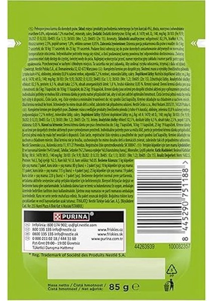 Yetişkin Köpekler Için Tavuklu Sebzeli Yaş Mama 85 Gram, 26 Adet fırsatları