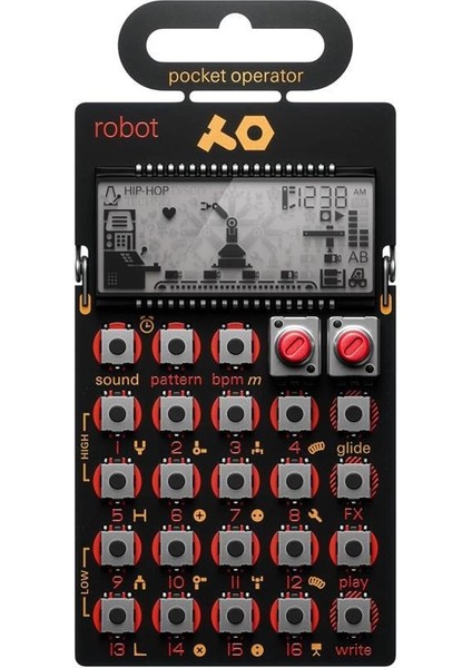 Pocket Operator Po-28 Robot 8 Bit Synthesizer/sequencer