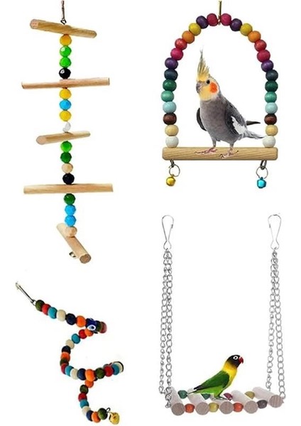 Muhabbet Kuşu Oyuncak Seti