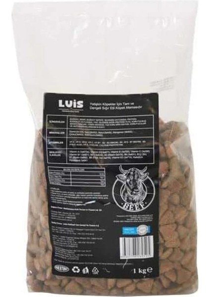 Biftekli Köpek Maması 1 kg