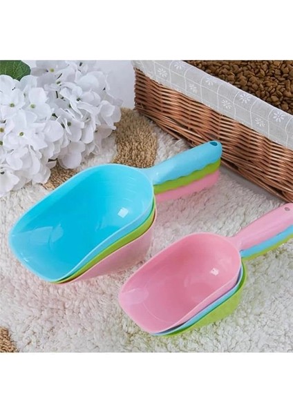 Kedi Köpek Mama Koyma Kaşık, Pratik ve Dayanıklı Mama Kepçesi, Evcil Hayvan Yemek Servisi