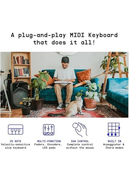 Minilab 3 Black, Klavye, Siyah Beyaz fiyatları