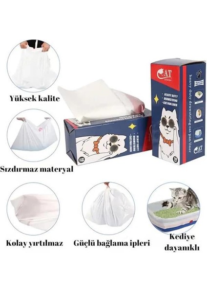 Kedi Kumu Poşeti 78 x 43 (10 Poşet) fiyatları