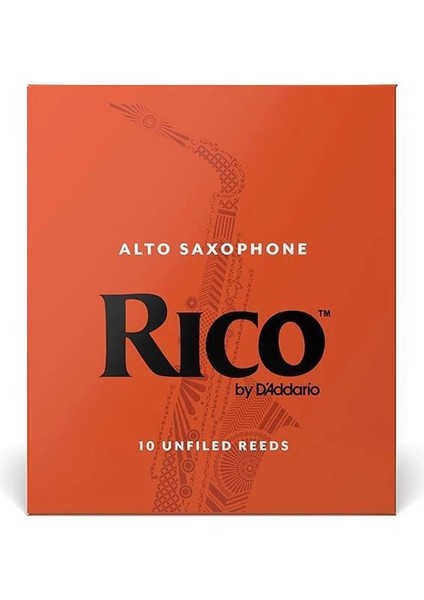 D'addario Rico Alto Saksafon Kamışları, Güç 3.5, 10'lu Paket fiyatları