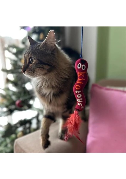 Toys Solucan (Olta) Peluş Kedi Oyuncağı