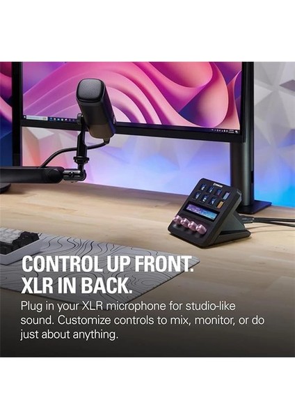 Stream Deck + Xlr – Ses Mikseri ve Denetleyici, Arka Xlr'den Usb'ye Mikrofon Arayüzü indirimleri